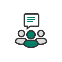 Avatars talking icon